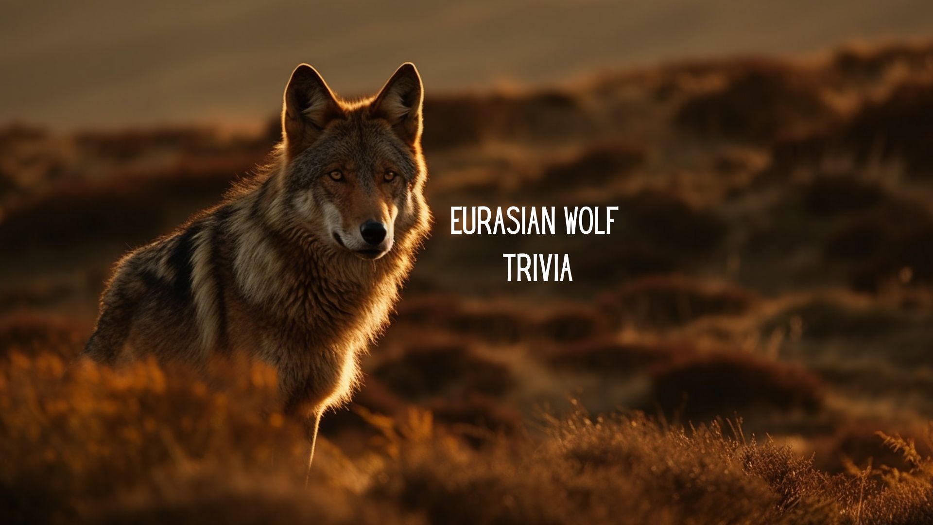 Eurasian Wolf Trivia